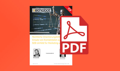B2B-Marketing und B2B-Vertrieb rechtssicher gestalten – Whitepaper
