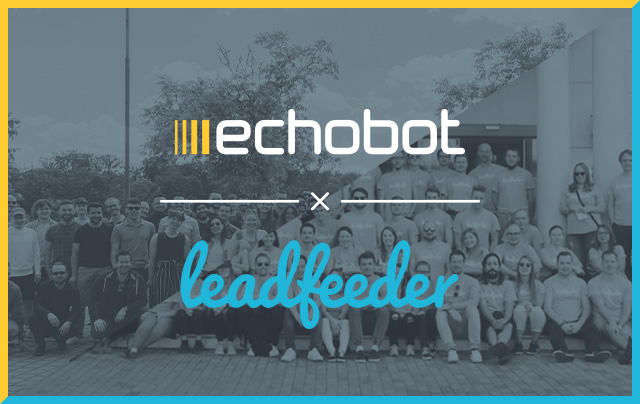 Echobot fusioniert mit Leadfeeder