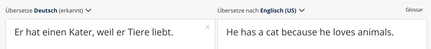 Maschinelle Übersetzung Maschinelle Übersetzung