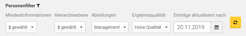 TARGET Mitarbeiterfilter