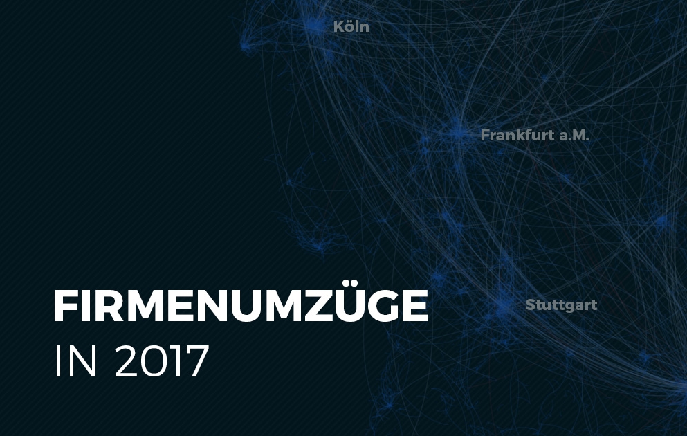 Firmenumzüge in Deutschland analysiert