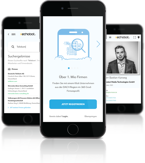 Echobot CONNECT App Echobot CONNECT App