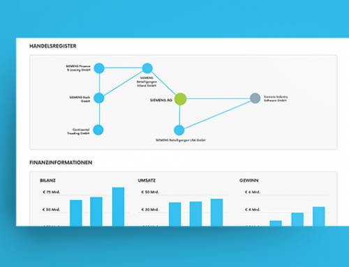 Finanzkennzahlen und Handelsregisterdaten mit Echobot CONNECT