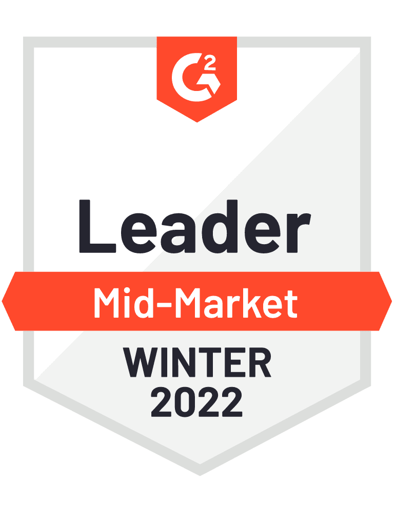 G2 Badge Web Visitors Leader Mid Market