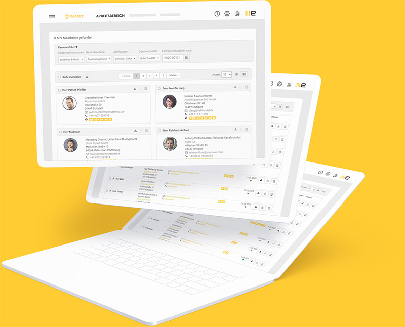 Echobot Mitarbeiterdatenbank Echobot Mitarbeiterdatenbank
