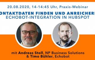 Webinar: Echobot & NetPress